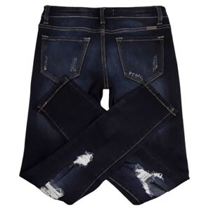 💥KanCan Distressed Patched Ankle/Skinny Jeans. Women's Size: W5 26x29L.